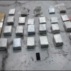 La mujer intentó huir con la droga por el norte de la capital.