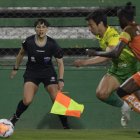 Daiana Milone estuvo como juez de línera en el partido Defensa y Justicia y Delfín.