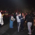 En Colta, un bus que llevaba comerciantes a Machala se estrelló la madrugada de hoy.