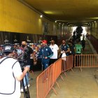 El Flamengo de Brasil ya se encuentra en el estadio Monumental, para el duelo copero ante Barcelona.