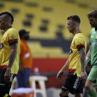 Barcelona perdió ante Flamengo, en su último partido de Copa Libertadores disputado en casa.

 FBL-LIBERTADORES-BARCELONA-FLAMENGO