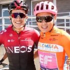 Richard Carapaz y Jonathan Caicedo forman parte del equipo ecuatoriano que participará en el Mundial de ciclismo de ruta.