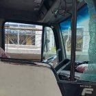 Los hermanos iban en este camión cuando fueron sorprendidos por los delincuentes.