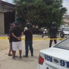 En este sitio se suscitó el delito la mañana de hoy.