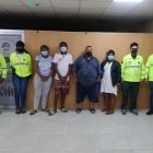 Los sospechosos fueron puestos a a órdenes de las autoridades.