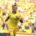 El delantero uruguayo de Barcelona, Jonatan Álvez, es pretendido por Fluminense de Brasil.