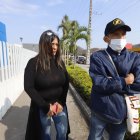 Margarita Minaya (suegra) y Geovanny Pilay (hermano), familiares de la fallecida, relataron como ocurrió el crimen de su ser querido.