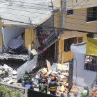 En el primer piso funcionaba un restaurante donde al parecer estaba el cilindro de gas.