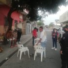 Los uniformados visitaron algunas viviendas dentro de las cuales supuestamente funcionaban cantinas.