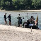 El equipo de búsqueda del Ejército se unió a las tareas en el afluente lagoagrense.