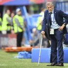 El estratega uruguayo Óscar Tabárez reconoció la superioridad que tuvo Ecuador.