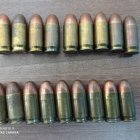 Las balas encontradas en el vehículos en el que circulaban los dos sospechosos.