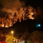 Se presume que las llamas aparecieron por acción de alguno de los comuneros.