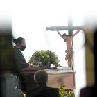 El velorio se realizó en el camposanto  Monteolivo, en el nororiente de la capital.