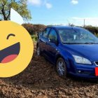 Un accidente que nadie le gustaría tener.