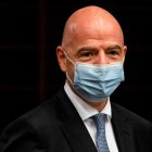 El presidente de FIFA, Giovanni Vincenzo Infantino dio positivo para Covid 19.