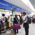 Las terminales terrestres no registran un aumento de pasajeros, previo al feriado.

PERIODISTA : JOSE PIZZA

FECHA : 27/10/2020 

Agencia (ag-extra)