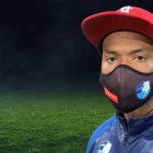 Arturo Mina después del susto del terremoto fue al estadio donde a las 12:00 del 30 de octubre juega la Copa de Turquía.