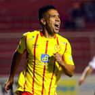 Víctor Figueroa, goleador del Papá Aucas.