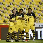 Damián Díaz y Christian Colmán pusieron los goles en Barcelona.