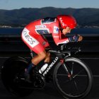 Richard Carapaz demostró su evolución en la contrarreloj de la Vuelta a España.