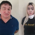 Los ciudadanos se movilizaban en un carro azul y sin placa. El hombre registra antecedentes penales.