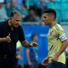El delantero de la selección de Colombia, Radamel Falcao, estaría en duda por lesión en brazo derecho.