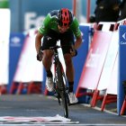 Richard Carapaz dejó todo en la carretera en busca de obtener el liderato de la Vuelta, del que quedó a 24 segundos.