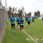 Los jugadores ecuatorianos trabajan en la Casa de la Selección al mando de Gustavo Alfaro.