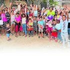 En la fiesta de Navidad del año pasado, la cual espera replicar en el 2020, pero aplicando el protocolo sanitario.