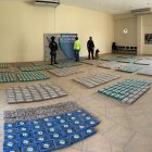 Los 1.554 de cocaína estaban en sacos de yute.