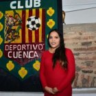 Nataly Villavicencio, presidenta del Deportivo Cuenca
