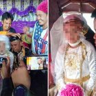 En Filipinas son comunes los matrimonios con niñas.
