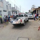 El padre y sus dos vástagos andaban con un guardaespaldas.