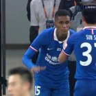 Fidel Martínez llegó en septiembre pasado al Shangai Shenua, pero solo pudo disputar cuatro cotejos.