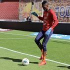 Alexander Domínguez estuvo con la selección nacional, en las cuatro primeras fechas de las eliminatorias a Catar 2022.