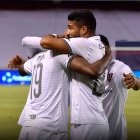 Liga de Quito enfrenta a Santos de Brasil en el estadio Casa Blanca, por octavos de Copa Libertadores