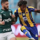 Delfín cayó ante Palmeiras 1-3.