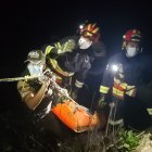 El rescate duró aproximadamente una hora.