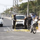 Ayer, en la avenida 25 de Julio, al sur de Guayaquil, un guardia de seguridad fue asesinado a tiros.