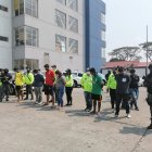 Los sospechosos fueron presentados en rueda de prensa la mañana del sábado 28 de noviembre.