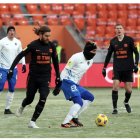 Casi forrado jugo Christian Noboa los primeros 45 minutos con el Socchi, seis semanas estuvo fuera.