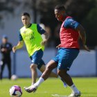 Antonio Valencia ya entrena con su nuevo equipo, el Querétaro mexicano.
