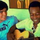 Los dos mejores de la historia, según muchos, en una misma foto.