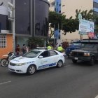 El robo se perpetró en pleno centro de la ciudad de Manta.