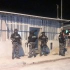 Los agentes especializados revisaron varios domicilios, la noche del pasado viernes.