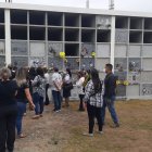 En el cementerio de la cooperativa 24 de Mayo, de Quevedo, se cumplió el sepelio de Luis Briones.