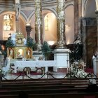 La imagen de la Inmaculada en el altar de la catedral nueva que lleva su nombre.