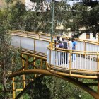 Debajo de este puente fue hallado un hombre, de 28 años, sin vida.