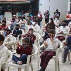 Un centenar de niños recibió el dispositivo electrónico.